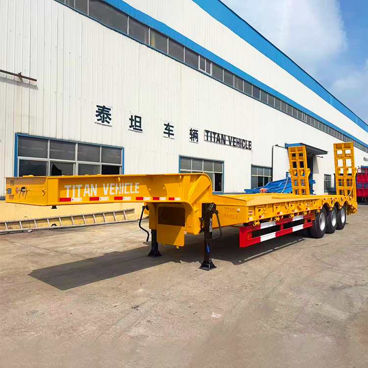 3 Axle 80 Ton Lowbed Trailer for sale in Sierra Leone