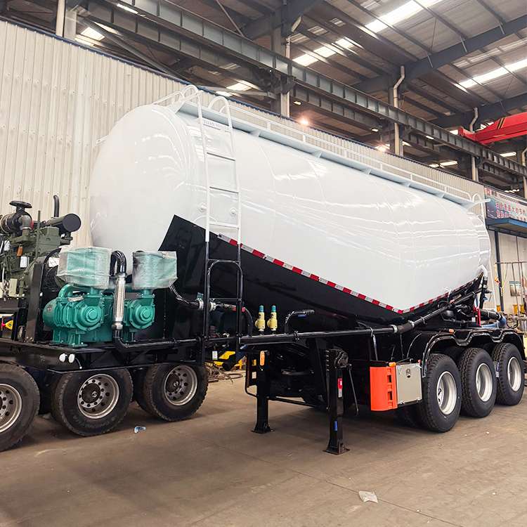3 Axle Bulk Cement Tanker for Sale in Tanzania