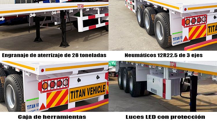 Plataforma para Trailer de 3 Ejes | Plataforma para Remolque en Venta en Costa Rica