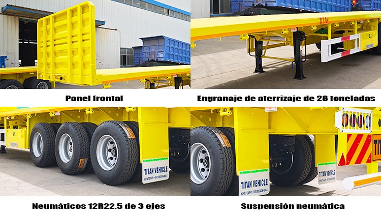 Remolque de Plataforma Plana y Semirremolque en Venta en Costa Rica