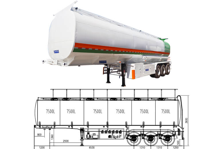 Trailer Tanque Cisterna para Combustible de 3 Ejes en Venta en Costa Rica