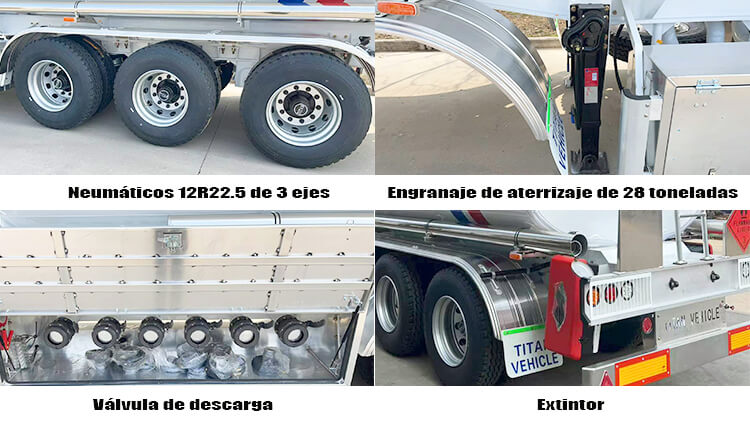 Tanque Cisterna de Combustible de 3 Ejes en Venta en Costa Rica