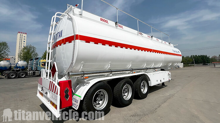 Semirremolque Cisterna de Combustible de 3 Ejes en Venta en Costa Rica