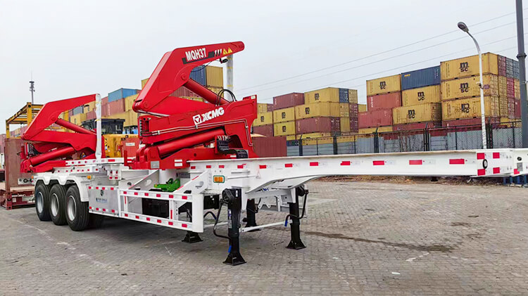 Tráiler Cargador Lateral de Contenedores 3 Ejes en Venta en Costa Rica