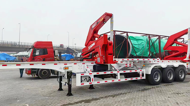 Tráiler Cargador Lateral de Contenedores 3 Ejes en Venta en Costa Rica