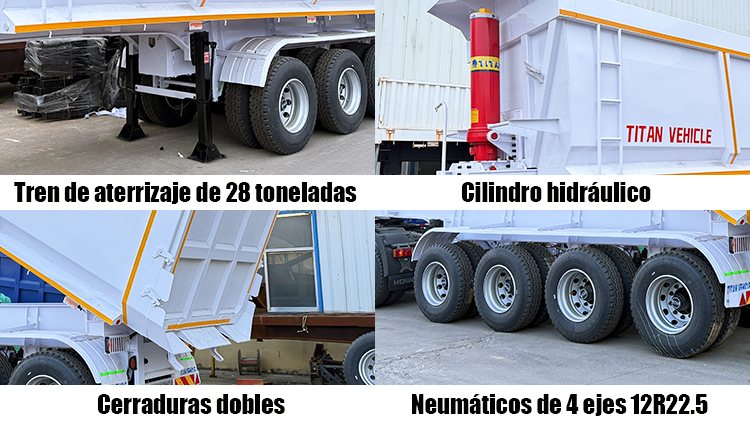 Volquete Remolque 4 Ejes En Venta En Costa Rica