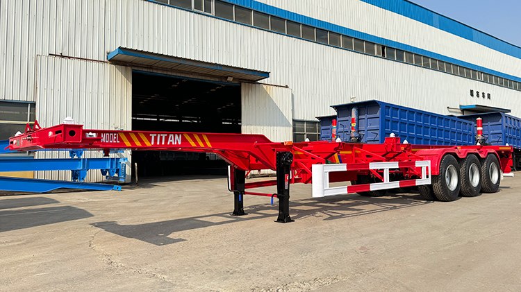 Chasis Portacontenedor de 3 Ejes de 40 Pies En Venta En Costa Rica