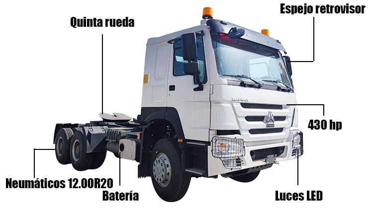 Camión Tractor Howo Sinotruk CNHTC en Venta en Costa Rica