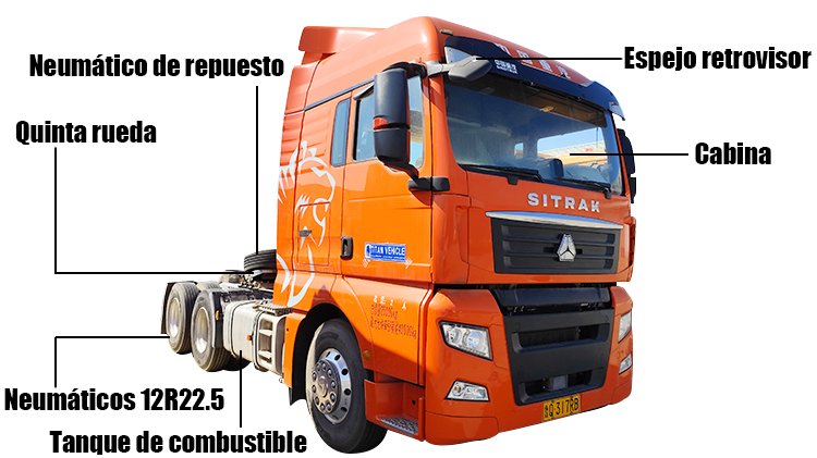 Precio Camión Tractor Sitrak G7 540 en Venta en Costa Rica