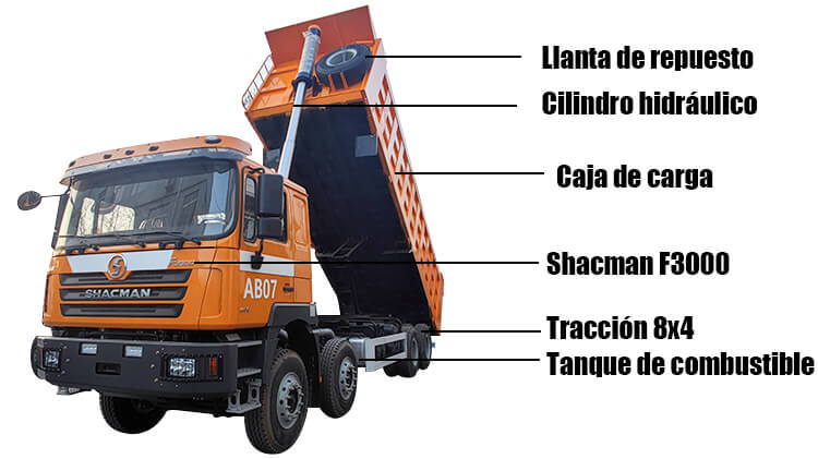  Camion Shacman F3000 8x4 en Venta en Costa Rica