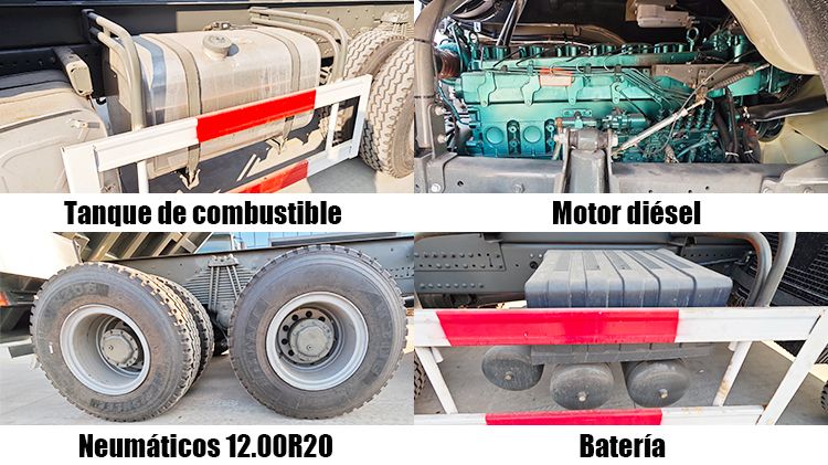Camiones de Volteo Usados Sinotruk Howo 6x4 en Venta en Costa Rica