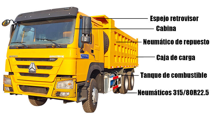 Camiones Volquete Howo Sinotruk de Segunda Mano en Venta en Costa Rica