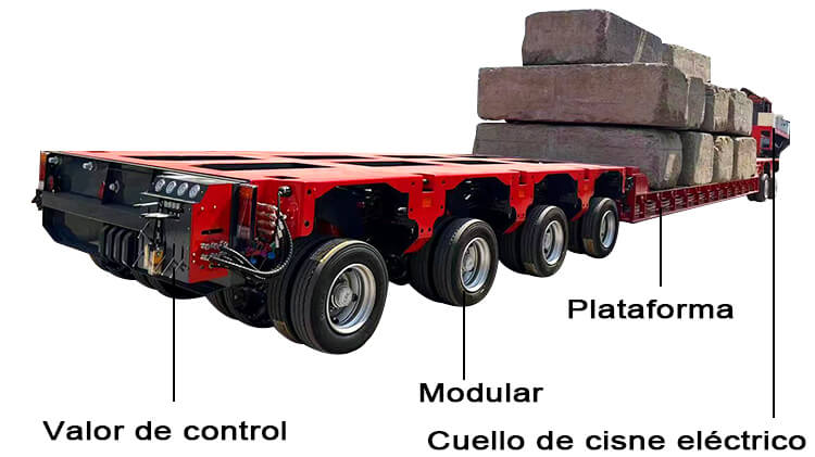 Precios de Nicolas Remolque Modular para Transporte de Maquinaria Pesada en Costa Rica