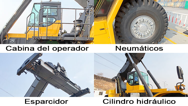 Precio Reach Stacker para contenedores XCMG de 45 Toneladas en Costa Rica