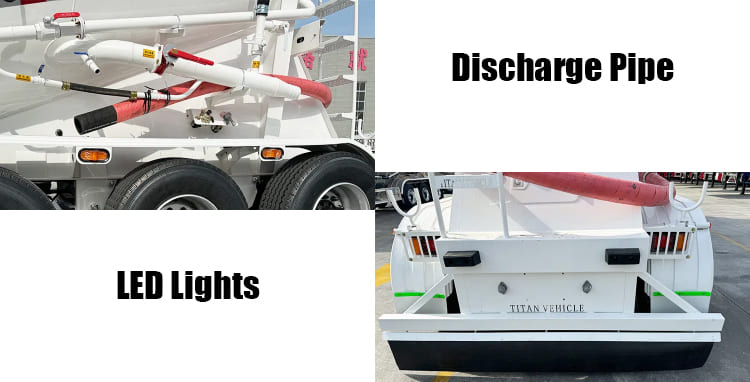 42CBM Bulk Cement Tanker Trailer for Sale