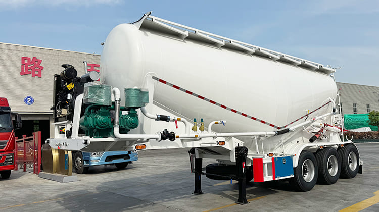 42CBM Bulk Cement Tanker Trailer for Sale