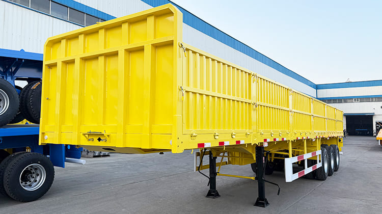 Tri Axle Side Wall Semi Trailer | Trailer with Side Walls 
