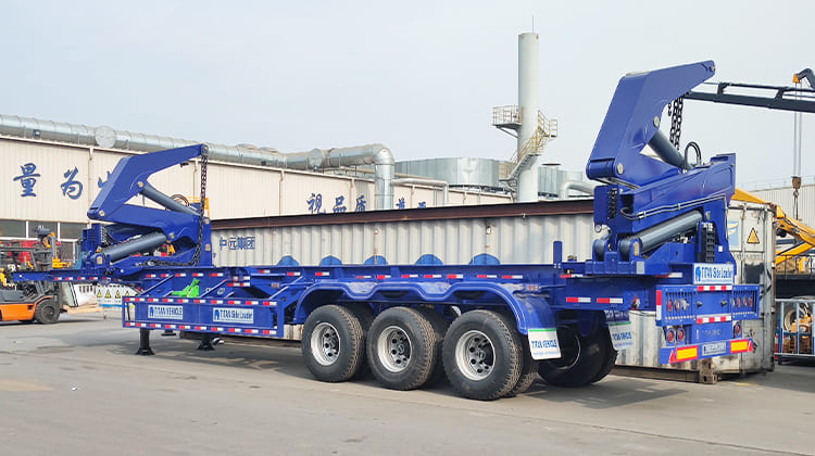 37 Ton Container Side Loader Trailer for Sale