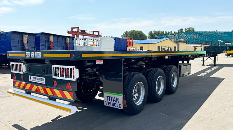 25 Meters Extendable Flatbed Trailer for Sale