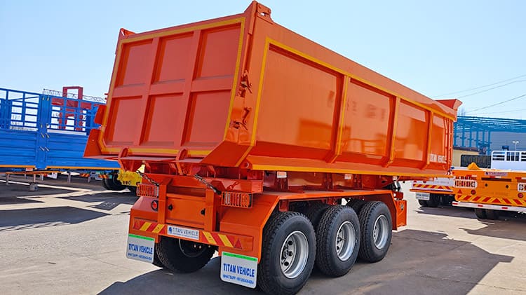 Hydraulic End Dump Trailer for Sale