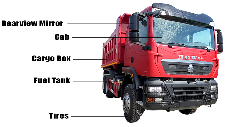 Howo Tx 6x4 Dump Truck for Sale in Tanzania