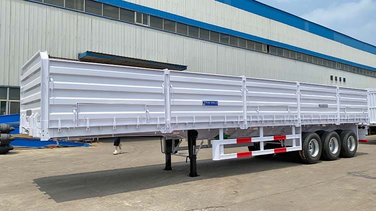 3 Axle Cargo Side Wall Trailer for Sale
