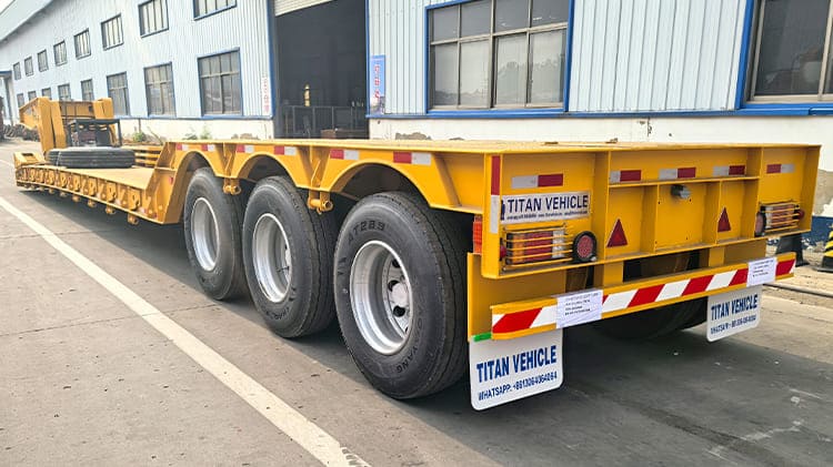 3 Axles Removable Gooseneck Trailer for Sale