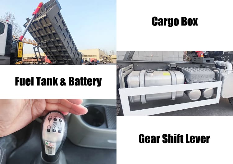 Sinotruk Howo 6x4 Dump Truck Price