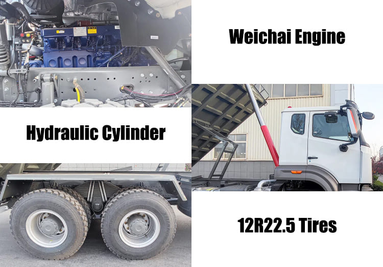 Sinotruk Howo 6x4 Dump Truck Price