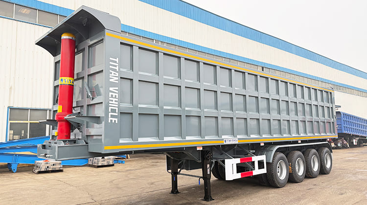 45CBM End Dump Trailer for Sale