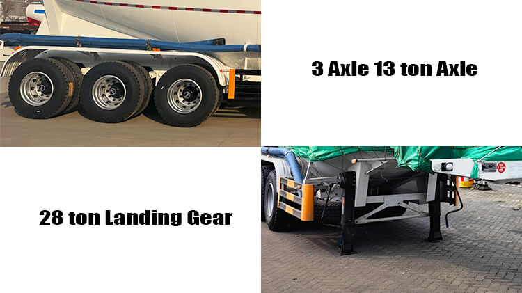 42 cbm Dry Bulk Cement Tanker for Sale in Nigeria