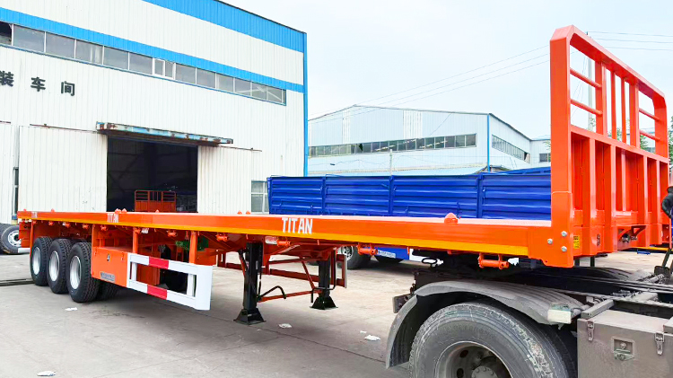 Tri Axle Flatbed Trailer for Sale in Zimbabwe