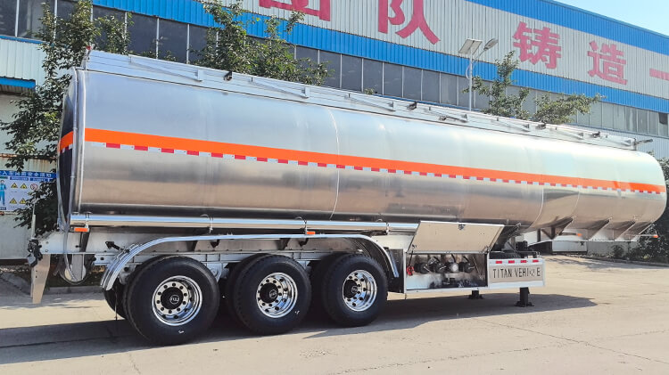 3 Axle Aluminum Tanker Trailer for Sale in Guyana