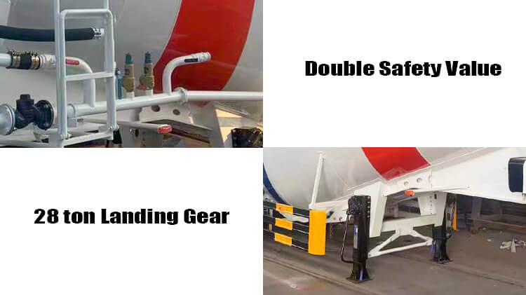 3 Axle Bulk Cement Transport Truck for Sale in Zambia