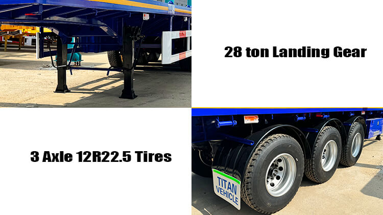 40 Foot Flatbed Trailer for Sale Near Me in Zambia