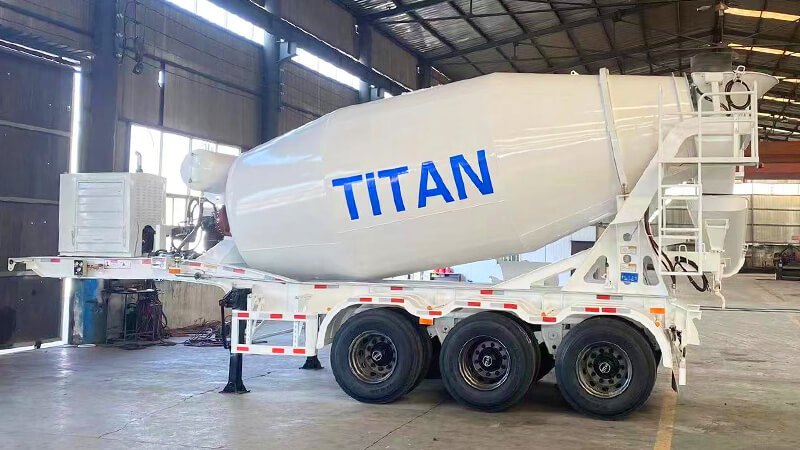 10 CBM Cement Mixer Trailer for Sale in Sierra Leone