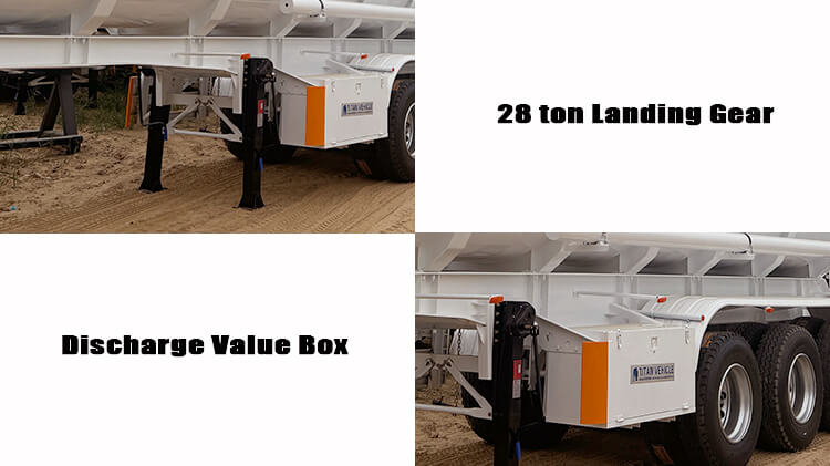 30 CBM Acid Tanker Trailer for Sale in Jamaica