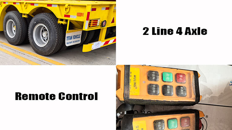 120 ton Folding Gooseneck Trailer for Sale in Nigeria