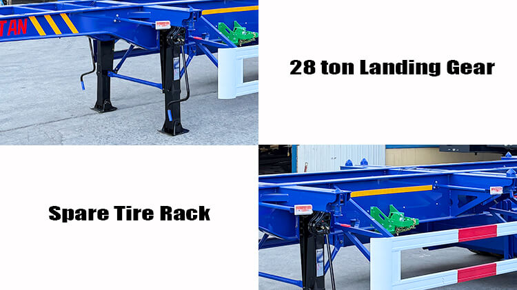 40 ft Container Chassis Trailer for Sale in Guyana