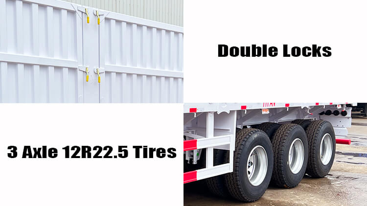 Tri Axle Dropside Trailer for Sale in Zimbabwe