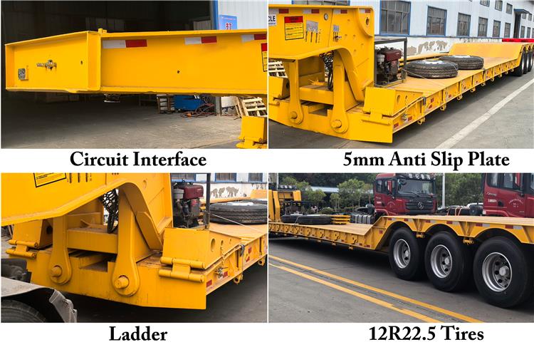 Triple Axle 80 Ton Removable Gooseneck Lowboy Trailer Near Me In Jamaica