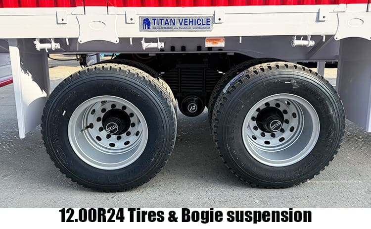 2 Axle Fence Semi Trailer Price for Sale in Kenya