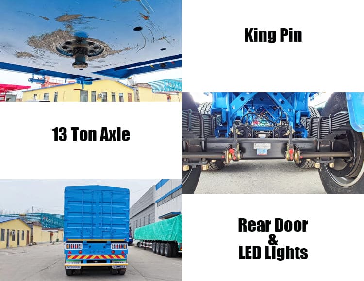 4 Axle Stake Semi Trailer for Sale in Zimbabwe