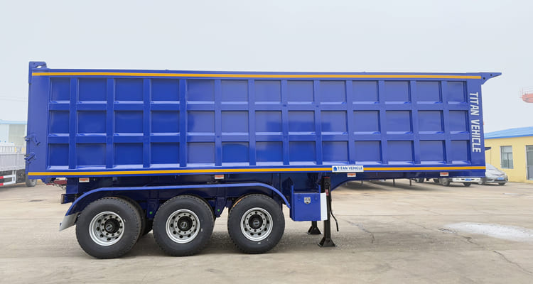 3 Axle Rear Semi Dump Trailers for Sale