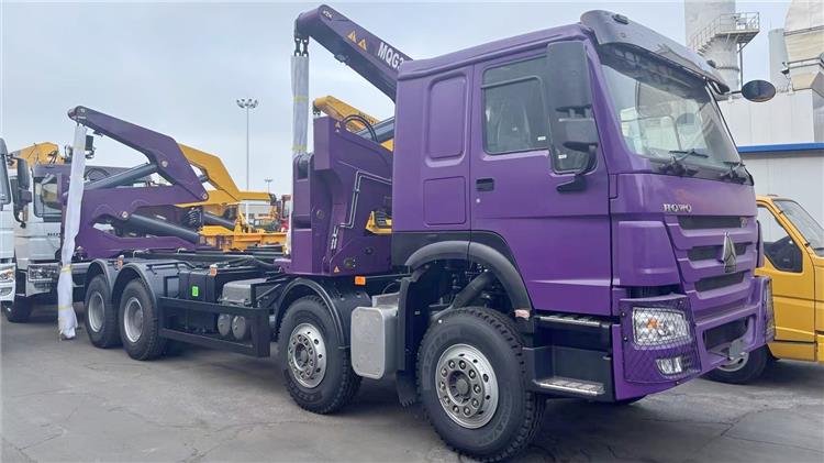 Container Side Loader Lifter Truck for Sale | Container Loading Trailer with Crane