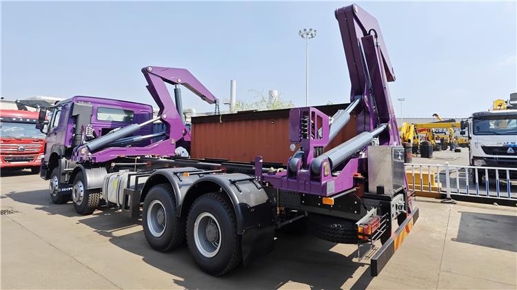 Container Side Loader Lifter Truck for Sale | Container Loading Trailer with Crane