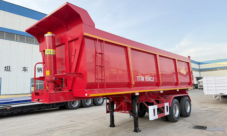 Semi Tipper Trailer Price for Sale