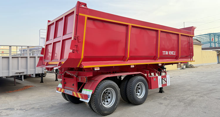 Semi Tipper Trailer Price for Sale
