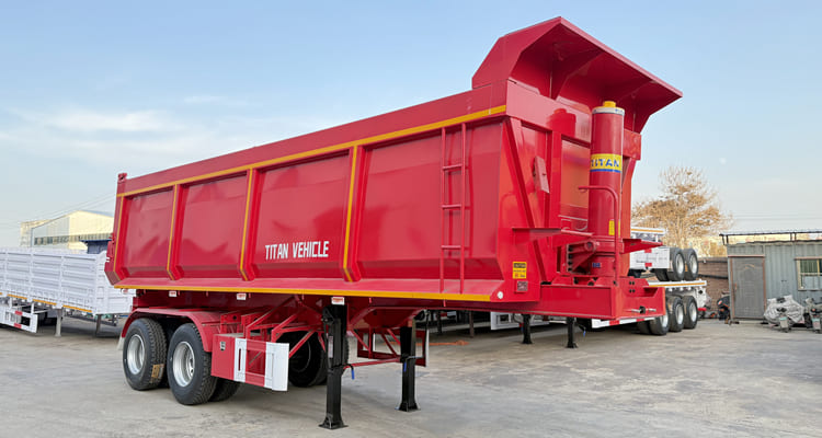 Semi Tipper Trailer Price for Sale