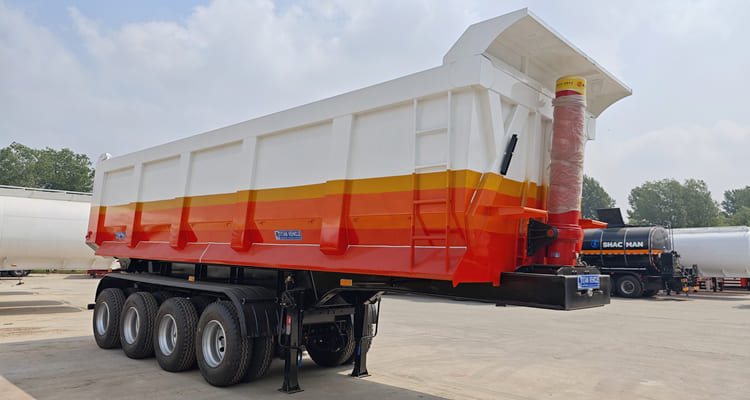 Semi Trailer End Dump Truck for Sale in Guyana